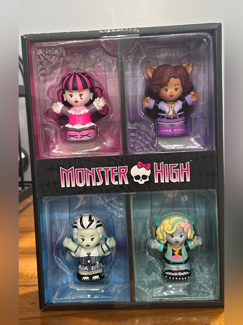 Monster High Little People Collector Figures Set Of 4 NEW In Box